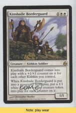 2008 Magic: The Gathering - Morningtide Kinsbaile Borderguard #14 READ 0a1