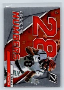 Joe Mixon 2022 Zenith #BN-JMI Behind the Numbers Cincinnati Bengals 1-1 - Picture 1 of 2