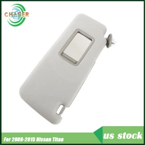For 10-23 Toyota 4runner 1PCS Car Driver Side Sun Visor Light Gray 74320-35A91 - Picture 1 of 11