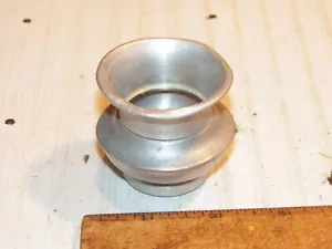 Vintage gewichteter Aluminium Zahnstocherhalter - Bild 1 von 5