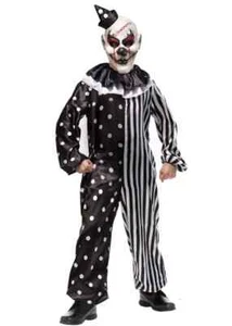 Killjoy Killer Clown Costume & Mask Scary Evil Fancy Dress Halloween - Picture 1 of 6