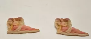 Roman Inc Seraphim Klassiker Engel Brosche Pins klassisches 2er Paar Vintage 1996! - Bild 1 von 2