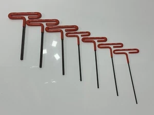 EKLIND 7pc SAE Cushion Grip Hex T-Key Allen Wrench Set - 3/32" to 1/4" Sizes - Picture 1 of 12