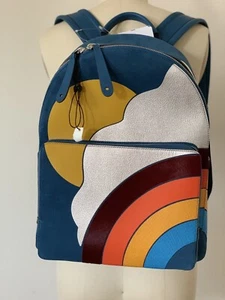 Mochila de cuero grande Anya Hindmarch Silver Cloud - Imagen 1 de 4