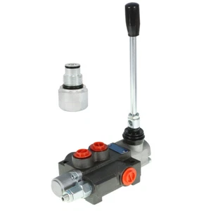 1 Spool Hydraulic Directional Control Valve 11 GPM 3600 PSI BSPP+Conversion Plug - Picture 1 of 15