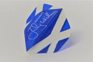 1 SET JOCKY WILSON SCOTLAND DATADART DART FLIGHTS - Picture 1 of 2