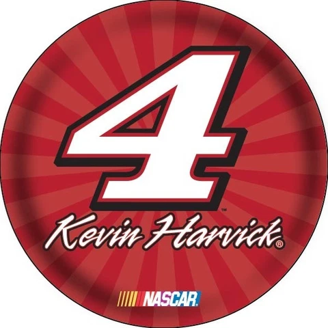 NASCAR #4 Kevin Harvick CAR MAGNET-Kevin Harvick MAGNET-4" ROUND Cover