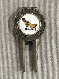 Vintage The Gauntlet Golfschläger Eisinger Smith USA Divot Tool & magnetischer Ballmarker - Bild 1 von 11