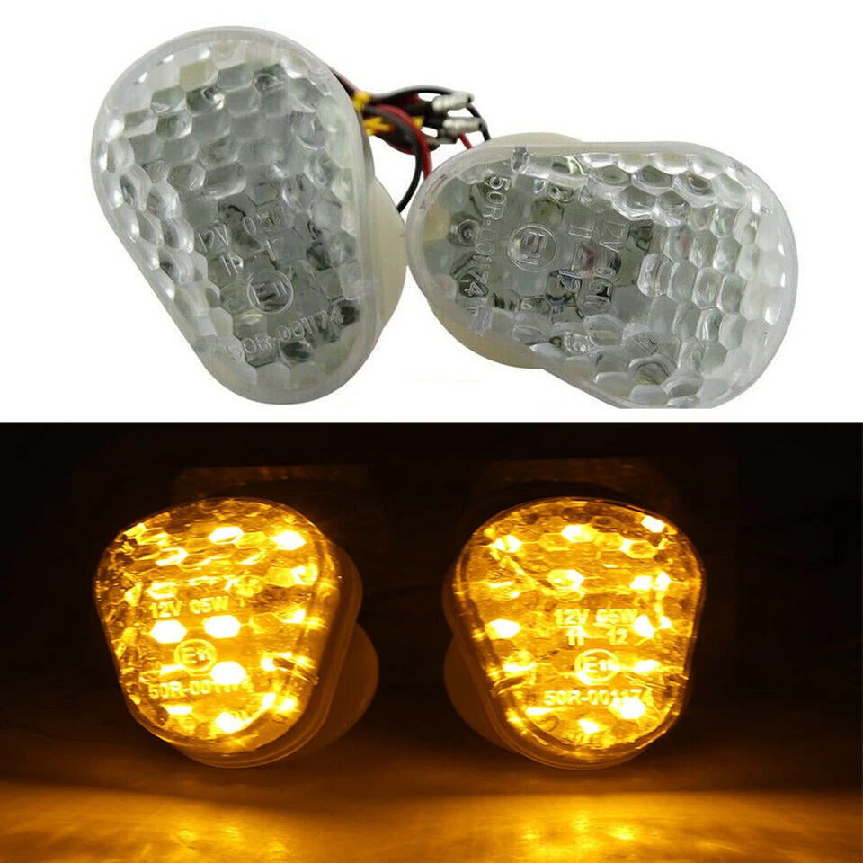 LED Turn Signal Blinker Indicator Light For Kawasaki Ninja ZX7R ZX6R 1996-2003 - Image 1 of 4