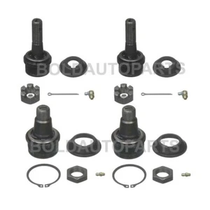 Moog Front Upper & Lower Ball Joints Kit Set For Ford F250 F350 Super Duty 4WD - Picture 1 of 3