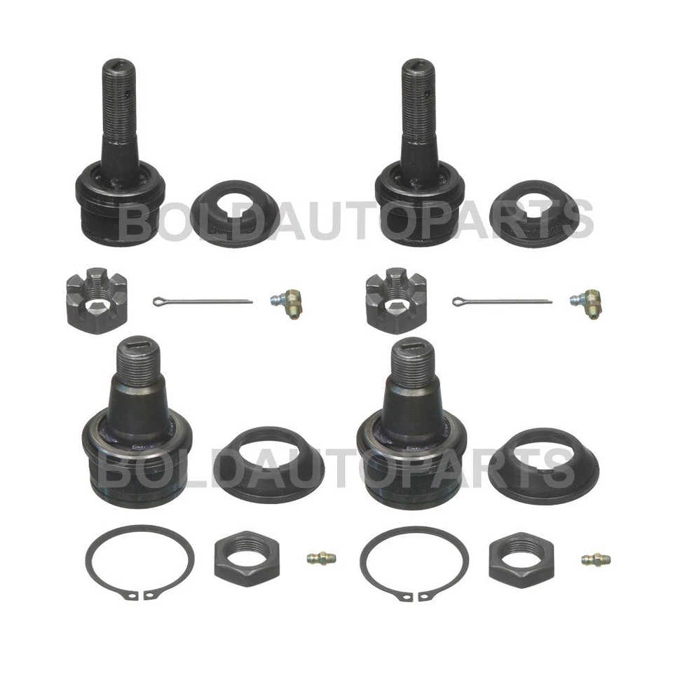 Moog Front Upper & Lower Ball Joints Kit Set For Ford F250 F350 Super Duty 4WD - Image 1 of 3