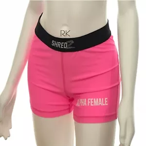 SHREDZ Damen Sport Shorts X Small pink feuchtigkeitsableitend USA MR3 - Bild 1 von 11