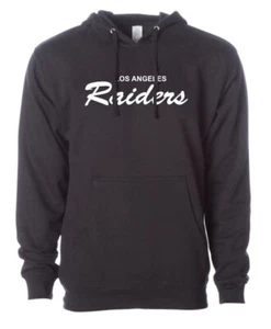 Sudadera con capucha de peso mediano Independent Trading Co con guión de Los Ángeles LA Raiders - Imagen 1 de 4