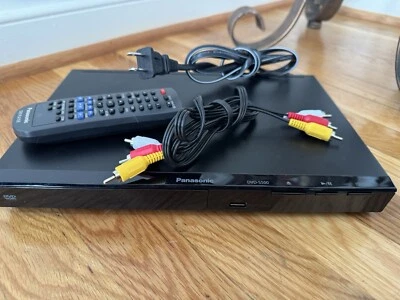 Panasonic DVD-S500 DVD Player - Black, with Remote , Cable control - Image 1 of 4