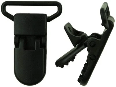 100pcs (B5) KAM Plastic Pacifier Clips Suspender Clips with Gripping Teeth - Image 1 of 4