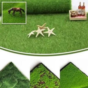 Artificial-Fake Grass Mat Grassland Simulation Moss Turf Carpet Land Lawn 9CL7 - Foto 1 di 19