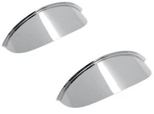 Drag Specialties 4 1/2 inch Chrome Steel Spotlights Visor For Harley - Picture 1 of 2