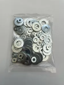 100g DI RONDELLE ""MISTE IN CONFEZIONE"" FORMA C PLACCATE ZINCO MULTIUSO BZP - Foto 1 di 1