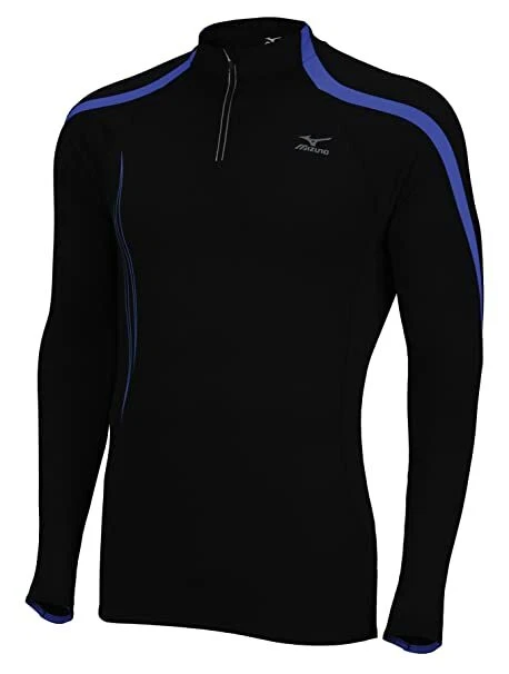 Mizuno Hombres Blaze 1/2 Cremallera (M) Negro VBLU 420858 905Y Foto 1 de 1