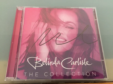 Belinda Carlisle AUTOGRAPHED Cd / Dvd The Collection-see signing proof Cover