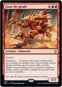 MTG Magic ZNC - Geode Rager/Furie de géode, French/VF - Picture 1 of 1