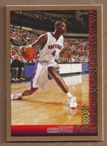 2005-06 Bowman Gold Toronto Raptors Basketball Card #27 Chris Bosh