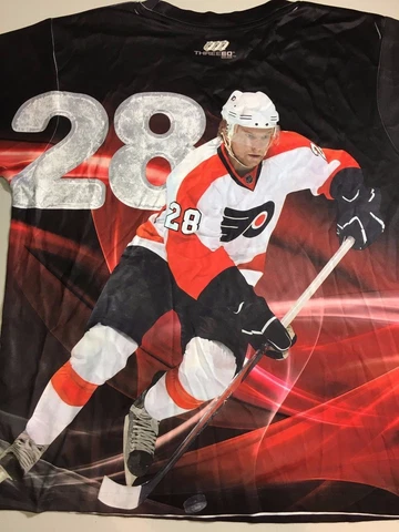 BRAND NEW CLAUDE GIROUX PHILADELPHIA FLYERS THREE60 GEAR NHL YOUTH TEE SHIRT Cover