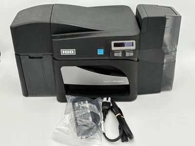 HID Fargo DTC4500e Duplex Thermal Color ID Card Printer W/Dual-Input Hopper - Image 1 of 4