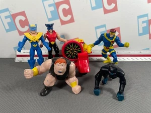 Mini Figures Lot Skysurfers Long John Silvers & Marvel Hardees X-Men Cyclops Blo - Picture 1 of 8
