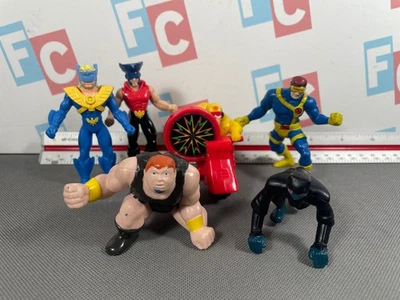 Mini Figures Lot Skysurfers Long John Silvers & Marvel Hardees X-Men Cyclops Blo - Image 1 of 4