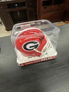 Georgia Bulldogs Signed Riddell Mini Helmet Autograph - Picture 1 of 6
