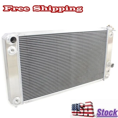 3Row Radiator #1826 For 1996-2005 Chevy S10 Blazer/GMC Jimmy Savana 4.3L V6 Foto 1 de 4