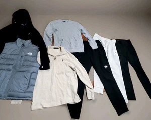 Men’s Mixed Lot Winter Sz.Medium Shirts/ Pants. POLO, ABERCROMBIE, Carhartt... - Picture 1 of 18