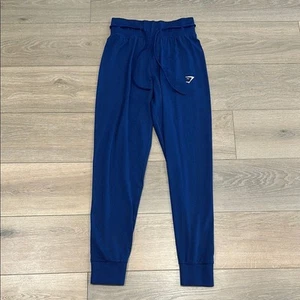 GYMSHARK Stellar Blue Marl Vital Seamless 2.0 Joggers Active Gym Workout Size XS - Picture 1 of 15