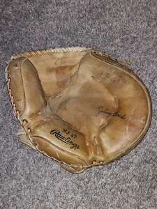 Guante de béisbol de colección Rawlings MJ47 Johnny Bench tiro derecho - Imagen 1 de 20