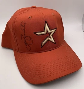 Gorra de béisbol firmada por Jeff Bagwell de los Astros de Houston automática SnapBack logotipo de estrella LEER - Imagen 1 de 13