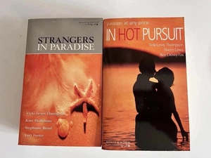 Mills And Boon 2 Large Romantic Books Each has 4 Novels In Each £6 For Both - Picture 1 of 4
