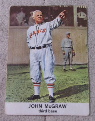 De colección 1961 Golden Press #23 John McGraw en muy buen estado Foto 1 de 2