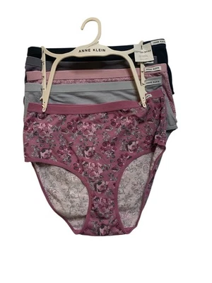 5 NOVAS CALCINHAS ANNE KLEIN ALGODÃO MACIO E RESPIRÁVEL Tamanho M - Imagem 1 de 4