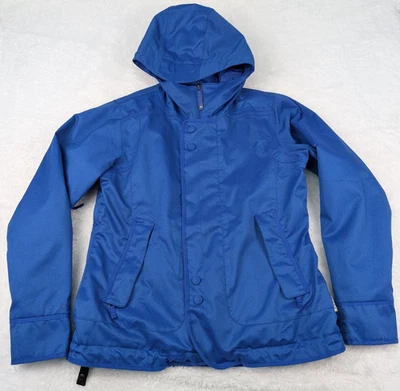 Burton Dryride Da Nang Snowboard Jacket Women's XL Blue Ski Winter Hooded Parka - Image 1 of 4