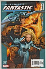 ULTIMATE FANTASTIC FOUR#21 VF/NM 2005 FIRST MARVEL ZOMBIES MARVEL COMICS