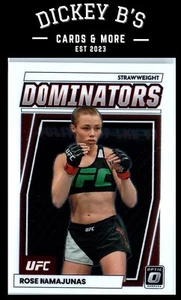 2023 Donruss Optic UFC Dominators #5 Rose Namajunas - Picture 1 of 2