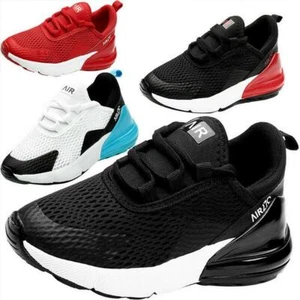 Kids Boys Girls Trainers Fly Knit Ultra Lightweight Running School Sports Shoes - Picture 1 of 16