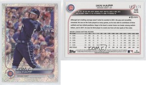 2022 Topps Series 1 Retail Foilboard /875 Ian Happ #143