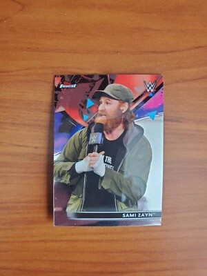 Sami Zayn - 2021 Topps Finest WWE Wrestling Base Card #68 - Image 1 of 2