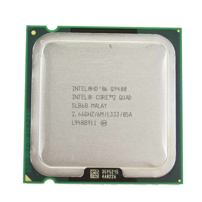Intel Core 2 Quad Q9400 CPU 2.66GHz/6M/1333 SLB6B LGA775 Processor - Image 1 of 1