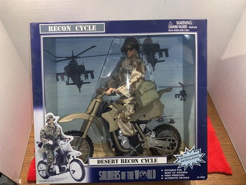 Soldiers Of The World. Desert Recon Cycle. U.S. Army Cover