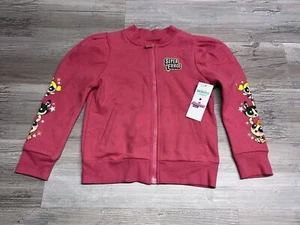 365 Kids Girl's Pink Powerpuff Girls Super Fierce Zip Up Sweatshirt Jacket Sz 6 - Picture 1 of 8