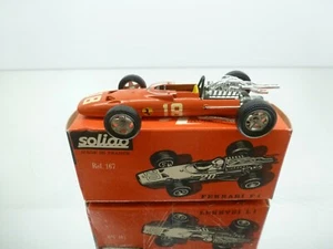 SOLIDO 167 FERRARI F1 RACE CAR #18 - RED 1:43 - GOOD CONDITION IN BOX - 151 - Imagen 1 de 7