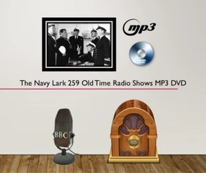 The Navy Lark - 244 Old Time Radio Shows MP3 Audio DVDROM - Free P&P - Picture 1 of 1
